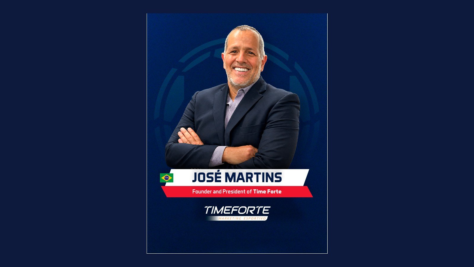 Cartaz oficial da Confut USA 2026 com José Martins, fundador e presidente da Time Forte, como palestrante