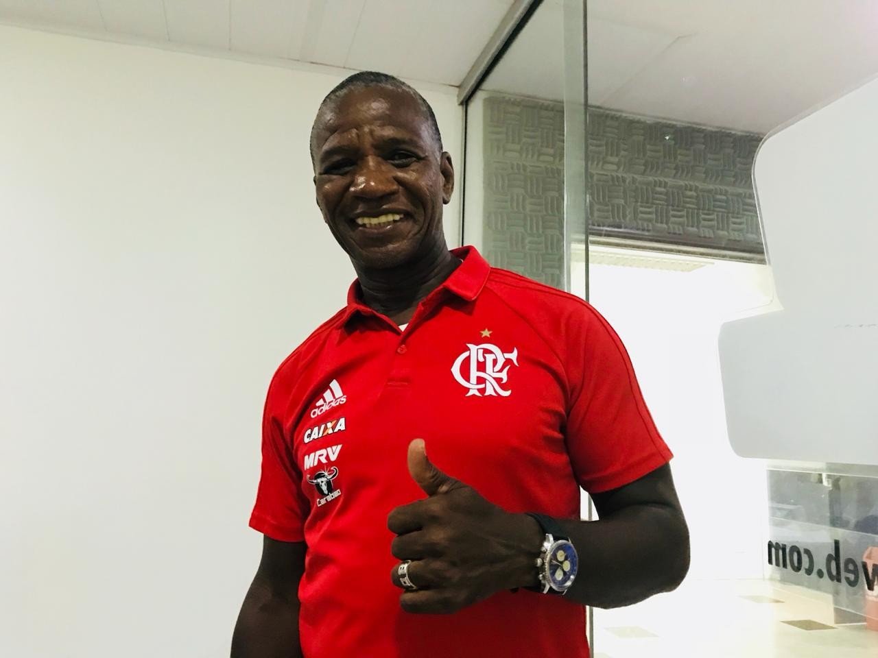 Ex-jogador Adílio, ídolo do Flamengo, convidado especial da Copa Fla Nordeste em Natal
